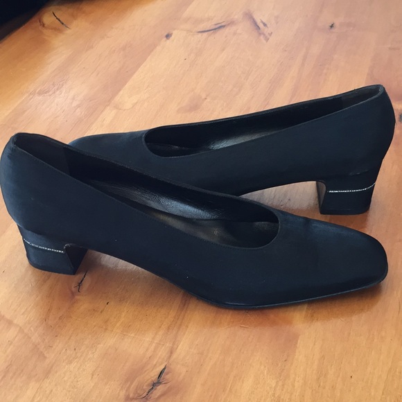 Salvatore Ferragamo Shoes - Satin Ferragamo heels 9 1/2 4A